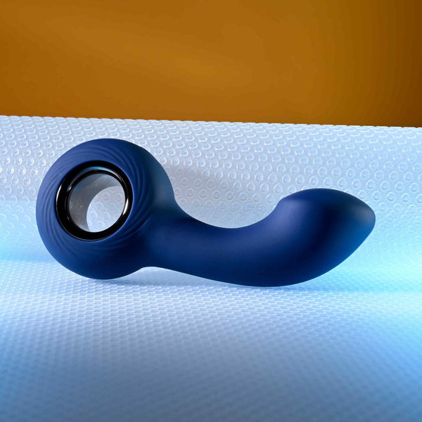 Zero Tolerance The Reach Blue 13.8 Cm Usb Rechargeable Vibrating Anal Plug Vibrating Butt Plugs