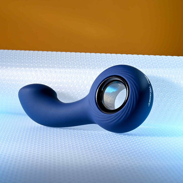Zero Tolerance The Reach Blue 13.8 Cm Usb Rechargeable Vibrating Anal Plug Vibrating Butt Plugs