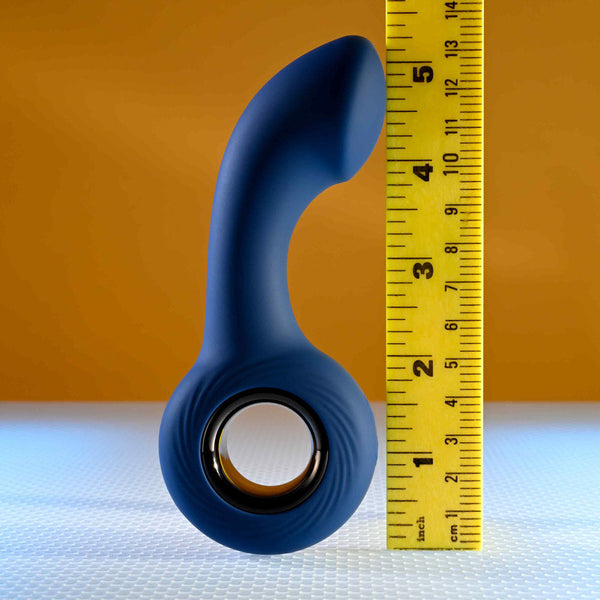 Zero Tolerance The Reach Blue 13.8 Cm Usb Rechargeable Vibrating Anal Plug Vibrating Butt Plugs