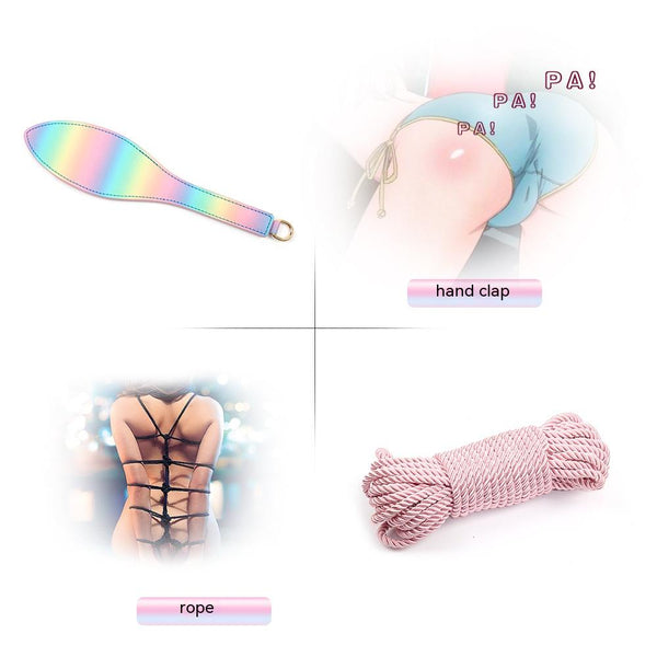 Binding Ankle Bracelet 8 Piece Suit Restraint Kits & Sets