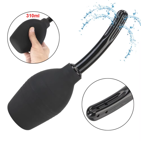 Anal Washer Nozzle Pump Vaginal Shower Butt Plug Sex Toys Douche Enema Douches