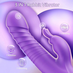 Dildos House Of Dasein Automatic Telescopic Rotating Dildo Vibrator Clitoral Sucking G Spot Heating Vibrating Masturbator For Woman