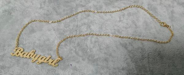 Girl Gold Necklace Ddlg  Jewellery