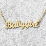 Baby Girl Gold Necklace Ddlg Jewellery