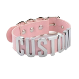 Bdsm Submissive Collar Custom Word 4 To 6 Letters Slave Play Kink