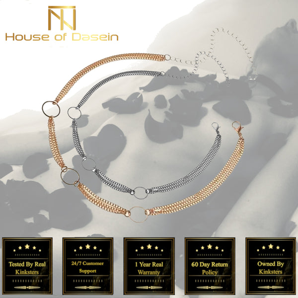 Discreet  Choker Necklace Submissive  Kink Fetish Collars & Leashes