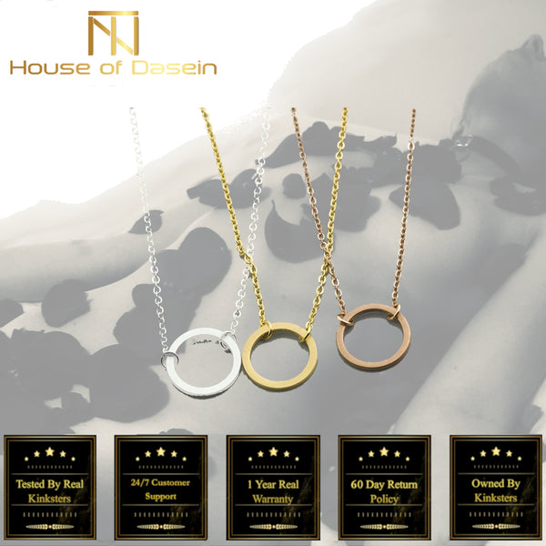 Day Collar Submissive Choker  Necklace Kink Fetish Restraints Collars & Leashes