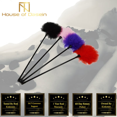 Fluffy Sensory Clit Tickler  Kink Fetish Restraints Sensation Play