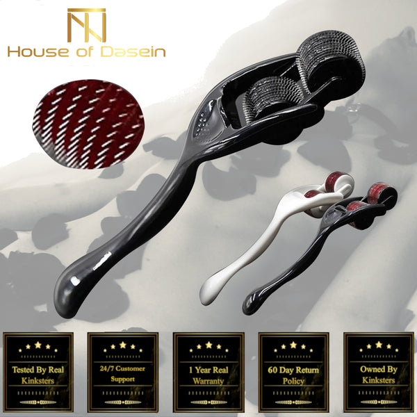 Pinwheel Double Rotating Metal Prick Spike Roller Wartenberg Wheel Sensation Play