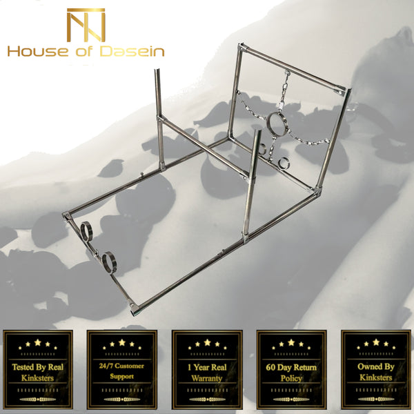 Versatile Stainless Steel  Frame Kink Fetish Restraints Sex Furniture