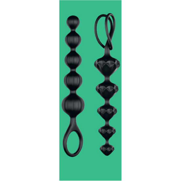 Satisfyer Love Beads Black 20.5 Cm Anal Set Of Anal Balls & Beads