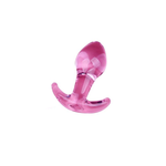 Beautiful Pink Glass Anal Butt Plugs Pretty Sex Toys
