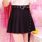 Belted Heart Skirt Skirts
