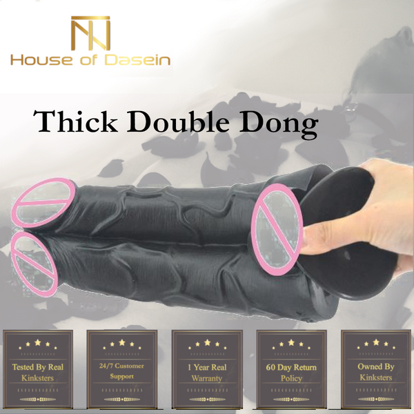 Big Double Dildo Suction Cup Monster Veined Kink Fetish Large Realistic Dildos