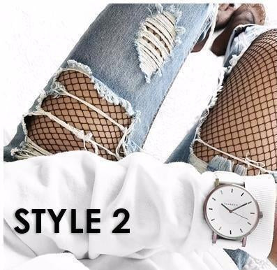 Black Fishnet Lingerie Mesh Stretchy Durable For Women Stockings