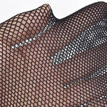 Black Fishnets Stockings Lingerie For Women
