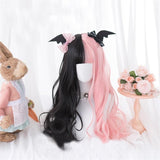 Black Pink Lolita Wig