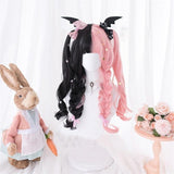 Black Pink Lolita Wig