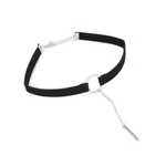 Collars & Leashes House Of Dasein Black Brown Velvet Choker Boho Dainty Rope Bar Pedant Circle Necklaces For Women