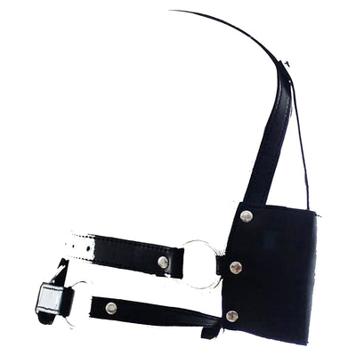Head Harness Ball Gag Black Red  Kink Fetish Restraints Gags