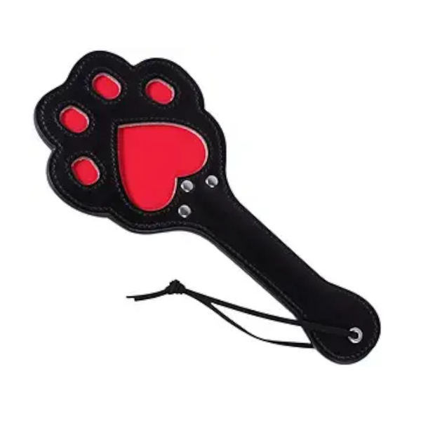 Cute Paw Print Spanking Paddle  Impact Play Toys Paddles
