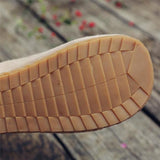 Cherry Blossom Embroidered Women Shoes Flats