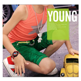 Veile Studios Skmei Children Electronic Watch Car Shape Toy Lcd Digital Wrist Watches Children's Watches
