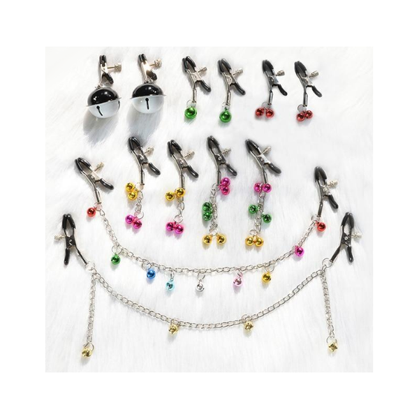 Christmas Bells Nipple Clamps Breast Clips   Restraints Nipple & Clitoral Toys
