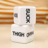 Novelty Adult Games Double Dice Set Action With Body Part