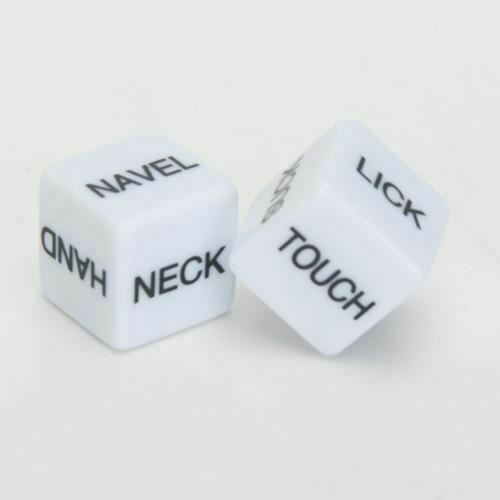 Novelty Adult Games Double Dice Set Action With Body Part Sex Games