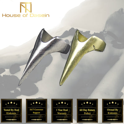 Rings Silver Gold Scratch Claws Sensory Play  Kink Fetish Sensation Play