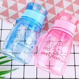 Outdoor Mini Drinking Plastic Cup Portable Reusable Flip Top Sports Water Bottles