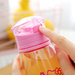 Outdoor Mini Drinking Plastic Cup Portable Reusable Flip Top Sports Water Bottles
