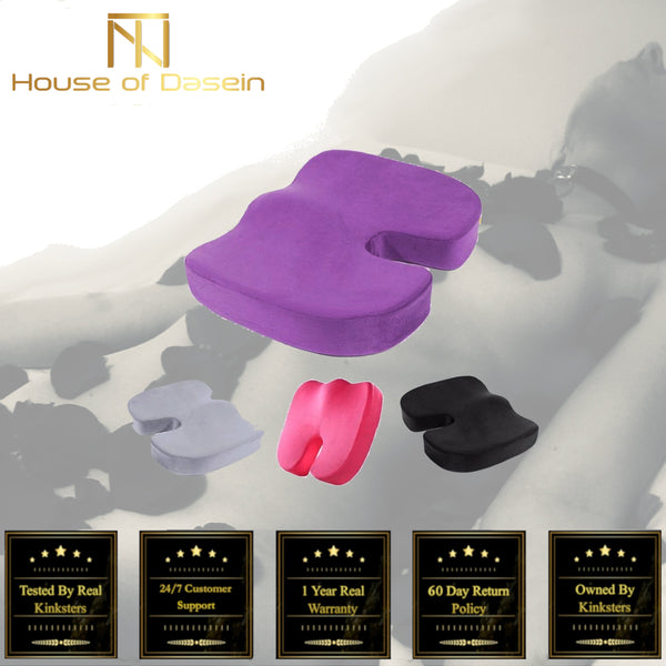 Coccyx Support Cushion Memory Foam Orthopaedic  Seat & Posture Cushions