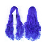 Cosplay Long Hair Wig High Temperature Silk Multi Colored Cartoon 80Cm