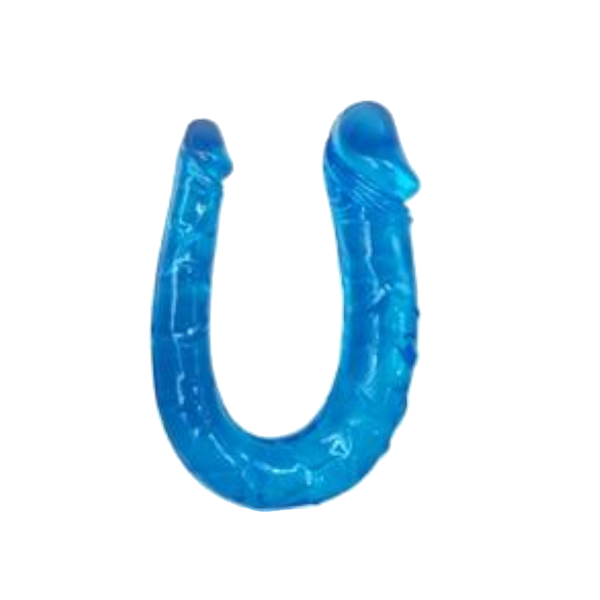 Colorful Double Ended  Dildo Soft Jelly Anal Plug Couples Double Ended Dildos