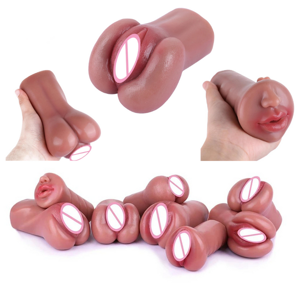 Faak Soft Silicone Pocket  Stroker Skin Touch Male Masturbator Realistic Vagina Clit Single Hole Anal Sex Toys For Men Masturbators