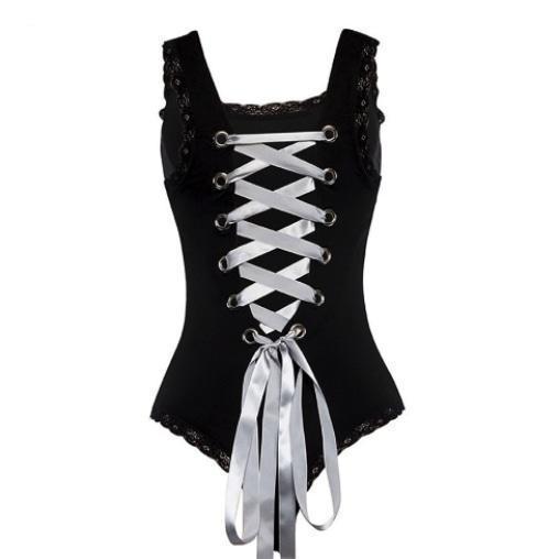 Corset Back Bodysuit Lingerie Women Clothing Bodies & Catsuits