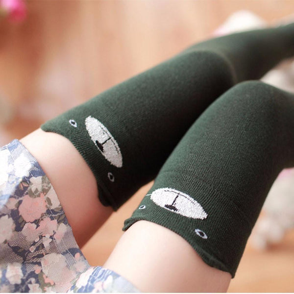 Cotton Animal Thigh Highs Knee Socks