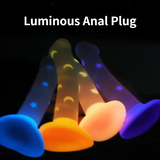 House Of Dasein Cute Jelly Soft Dildo Gspot Masturbator Silicone Luminous Anal Butt Plug Realistic Dildos