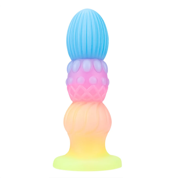 Cute Dildo Female Masturbator Anal Realistic  Silicone Suction Cup Luminous Dildos Adult Sex Toy For Women Beginner Realistic Dildos