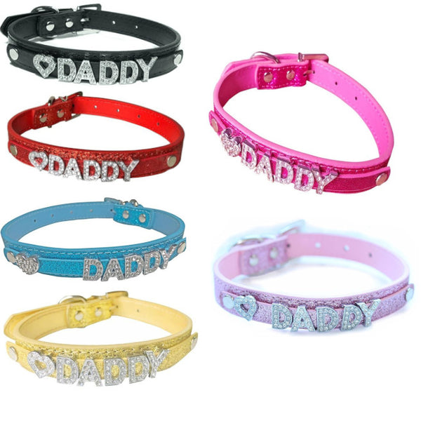 Ddlg Collar Daddy Dom Little Submissive  Choker Necklace Collars & Leashes
