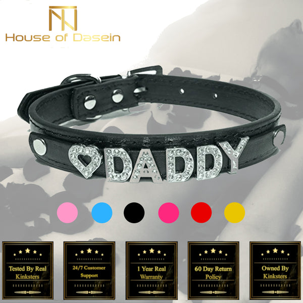 Ddlg Collar Daddy Dom Little Submissive  Choker Necklace Collars & Leashes