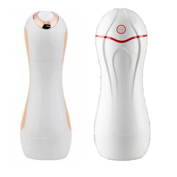 Deep Large Masturbator Cup Vacuum Sucking Vibration Usb Charging Masturbators