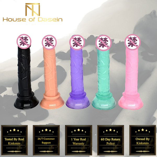Deep Throat Suction Cup Dildo Realistic   Kink Realistic Dildos