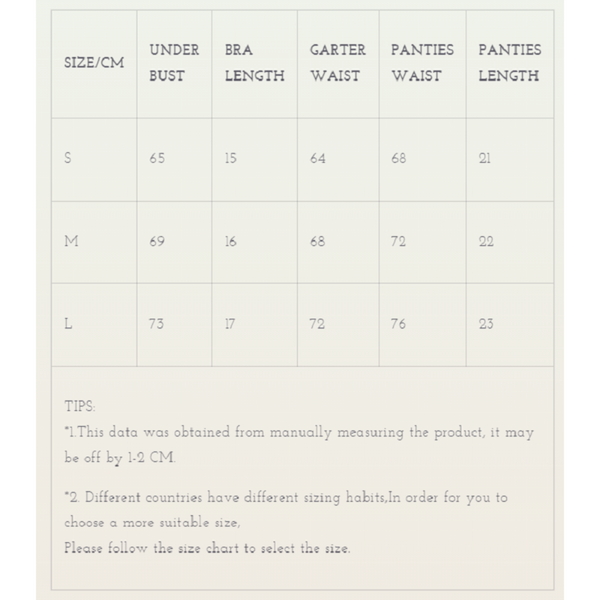 Delicate Sheer Floral  Lingerie Set Bra Garter Belt Panties Size Cm Under Bras & Bra Sets