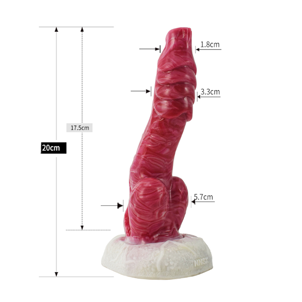 Demon Wolf Laddie  027 Fantasy Beast Mythical Advanced Dildo Men Women Fantasy Dildos