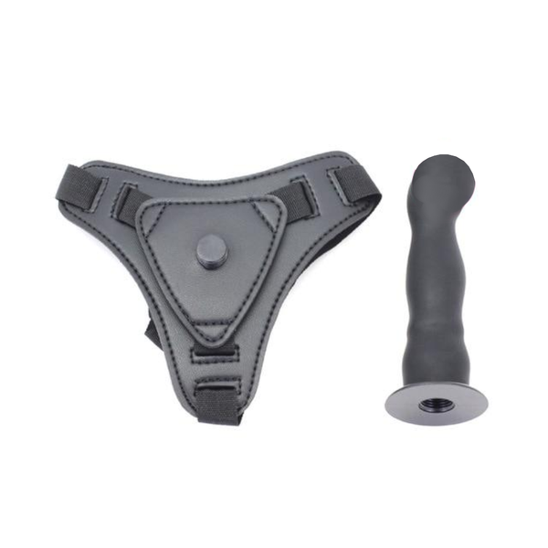 Dildo With Harness Strapon Panties Purple Pink Black Dong Strap Ons