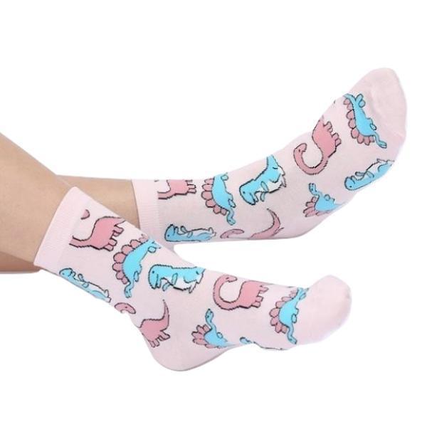 Dino Pastel Sockies Socks