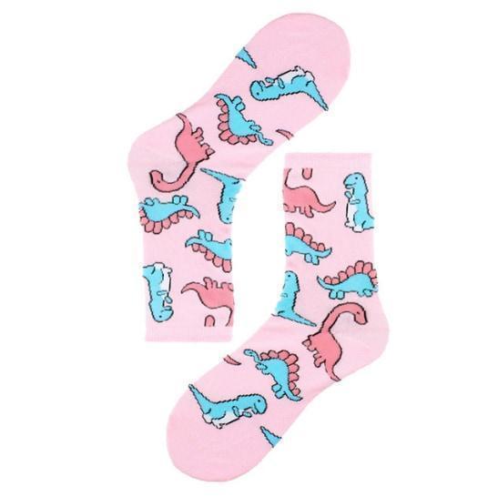 Dino Pastel Sockies Socks
